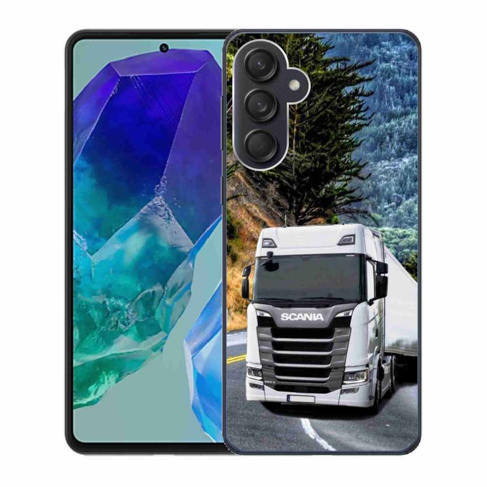 Zselés borítás mmCase Samsung Galaxy M55 5G - teherautó 1