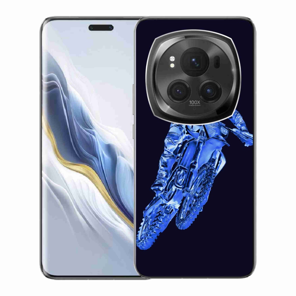 Zselés borítás mmCase a Honor Magic 6 Pro 5G számára - motocross 1
