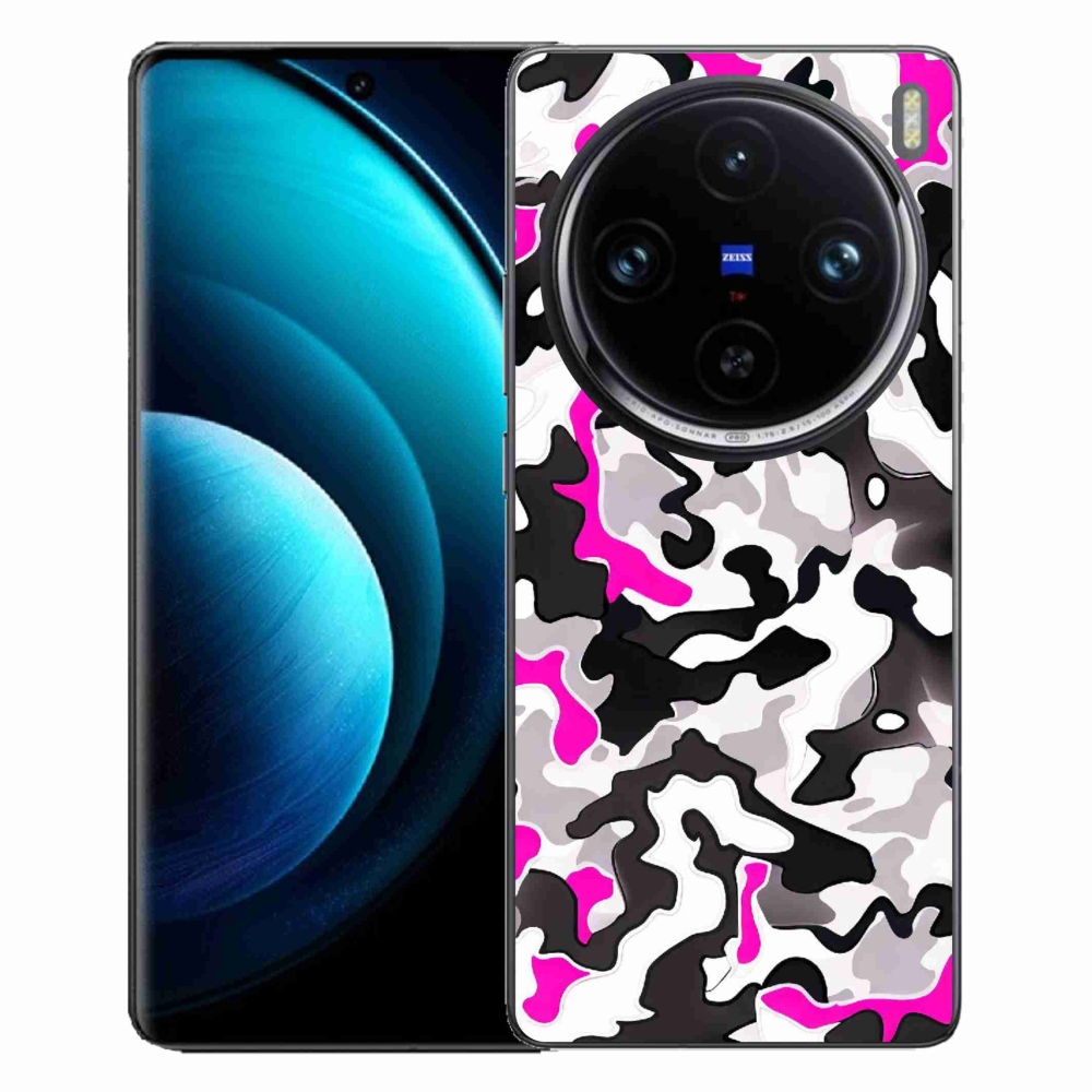 Zselés borítás mmCase a Vivo X100 Pro 5G készülékhez - álcázó minta 5