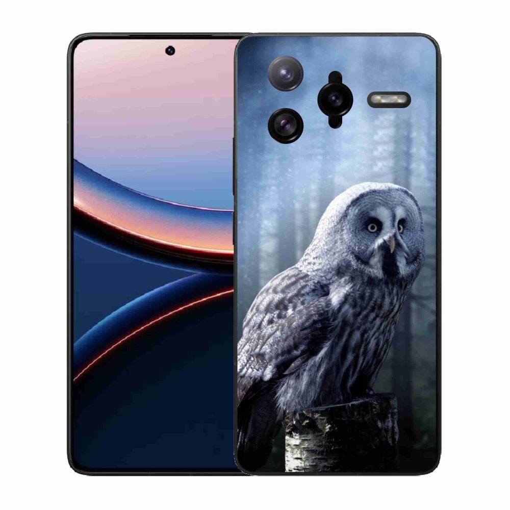 Gél borítás mmCase a Xiaomi Poco F7 Ultra számára - bagoly