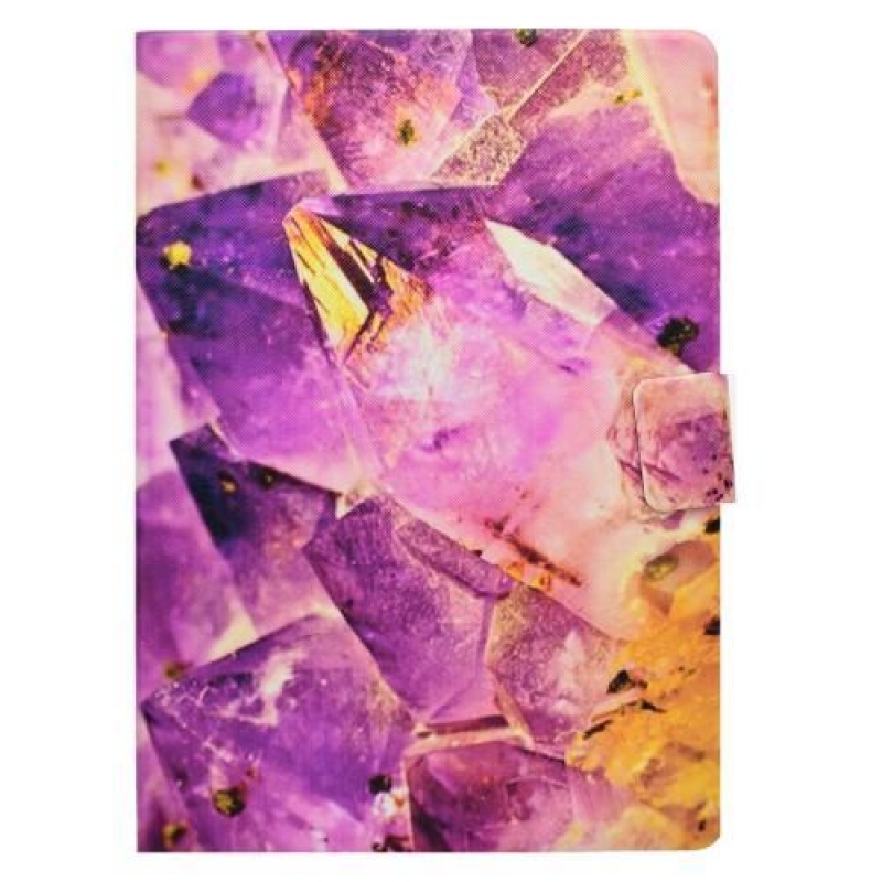 Modern PU bőr tok állvány funkcióval iPad Pro 9.7 készülékhez - ametiszt színben