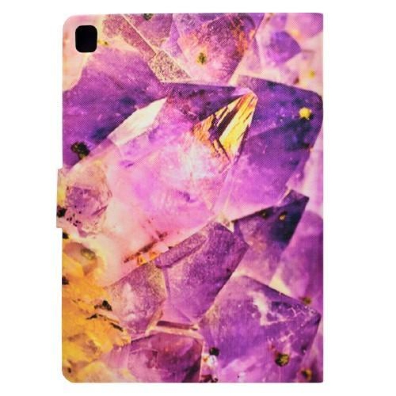 Modern PU bőr tok állvány funkcióval iPad Pro 9.7 készülékhez - ametiszt színben