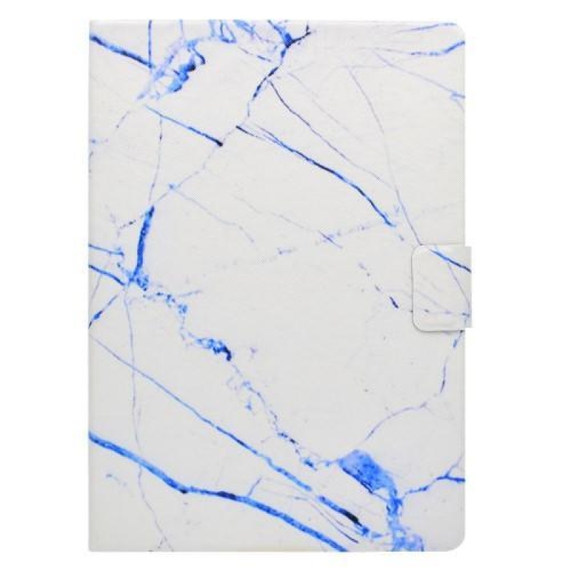 Modern PU bőr tok állvány funkcióval iPad Pro 9.7 készülékhez - fehér és kék színben