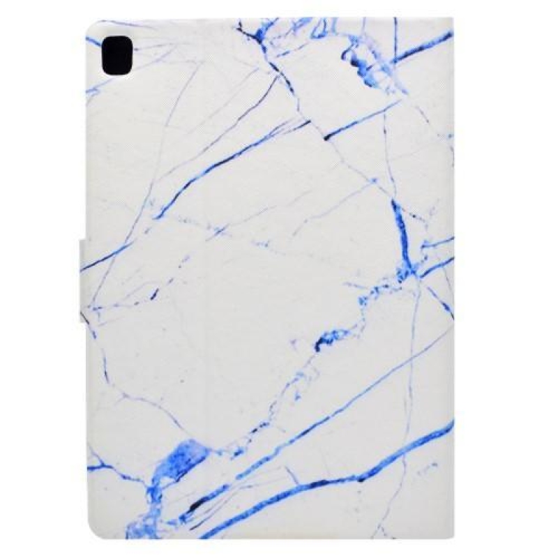 Modern PU bőr tok állvány funkcióval iPad Pro 9.7 készülékhez - fehér és kék színben