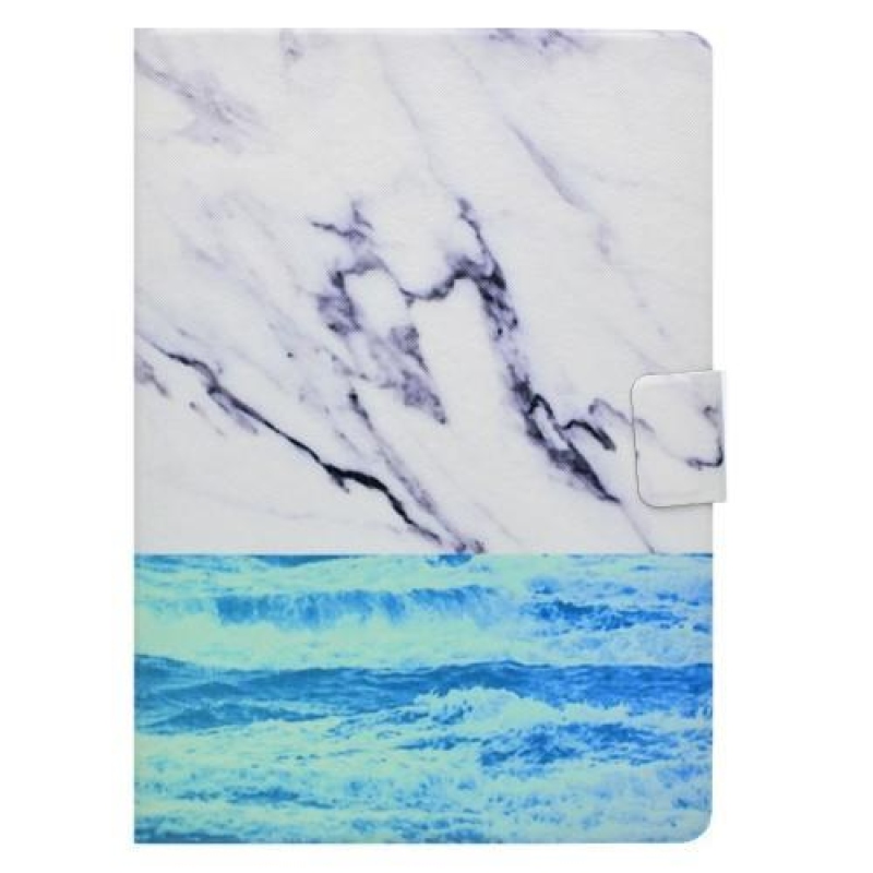 Modern PU bőr tok állvány funkcióval iPad Pro 9.7 készülékhez - óceán