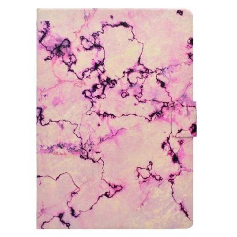 Modern PU bőr tok állvány funkcióval iPad Pro 9.7 készülékhez - rózsaszín