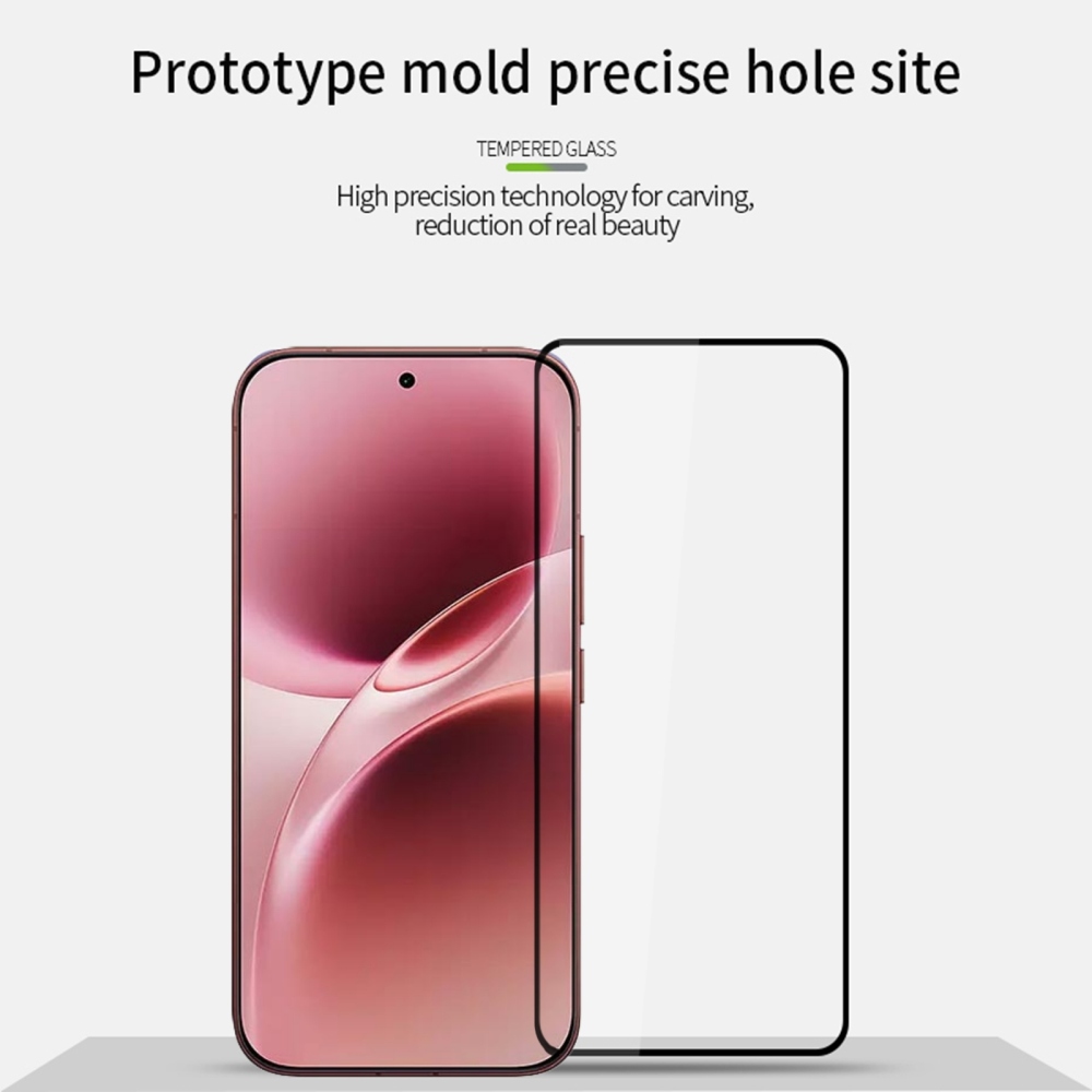 Mofi teljes képernyős edzett üveg a Vivo V70 5G-hez