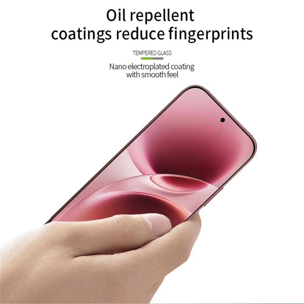 Mofi teljes képernyős edzett üveg a Vivo V70 5G-hez