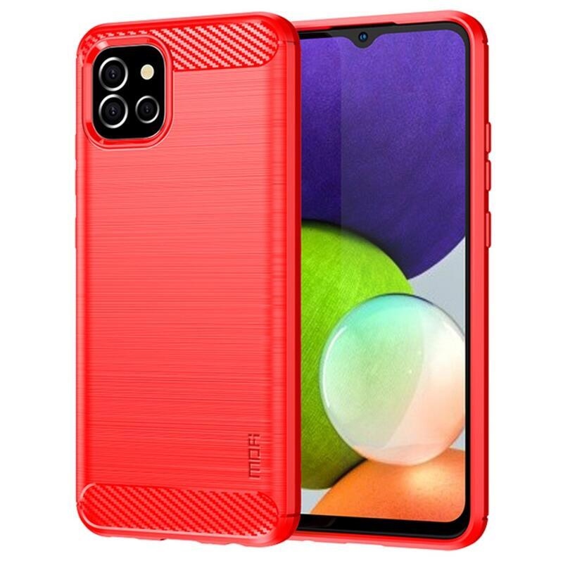 Mofi tartós zselés tok Samsung Galaxy A03-hoz - piros