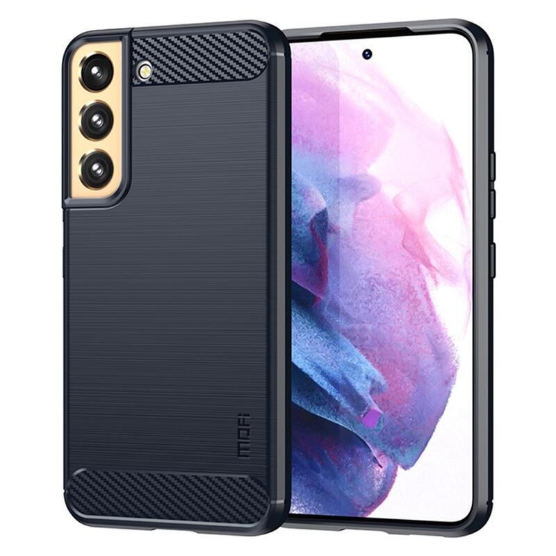 Mofi tartós zselés tok Samsung Galaxy S22+ 5G - sötétkék