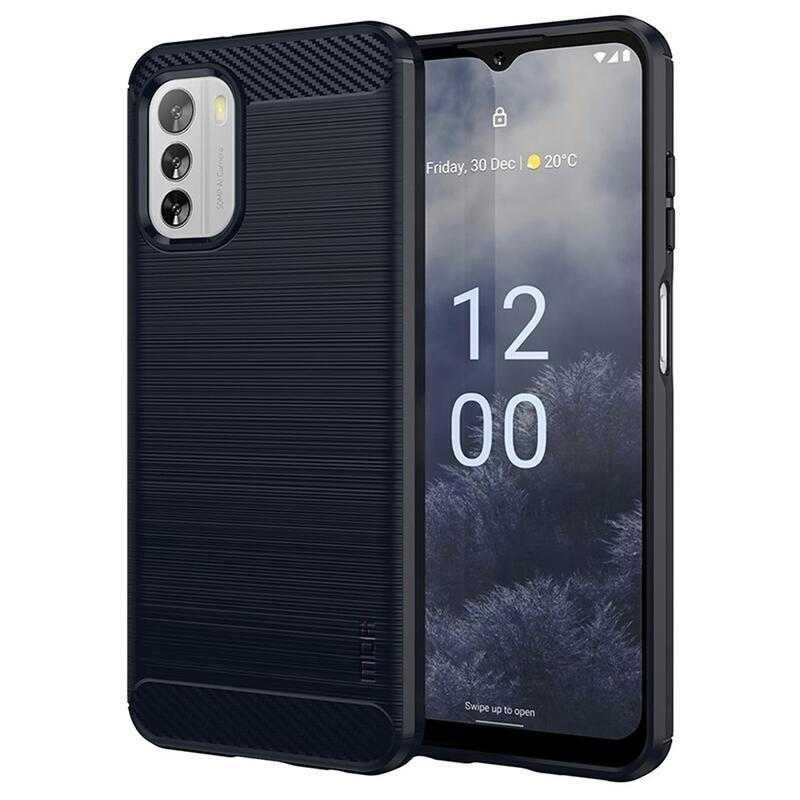 Mofi tartós zselés tok Nokia G60 5G készülékhez - sötétkék