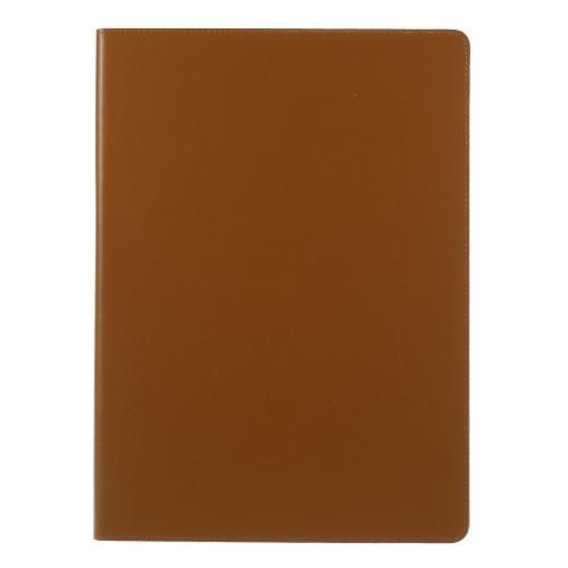 Moon valódi bőr könyvtáska iPad Pro 12.9 készülékhez - barna