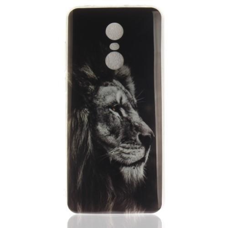 Motive zselés tok Xiaomi Redmi 5 - oroszlánhoz