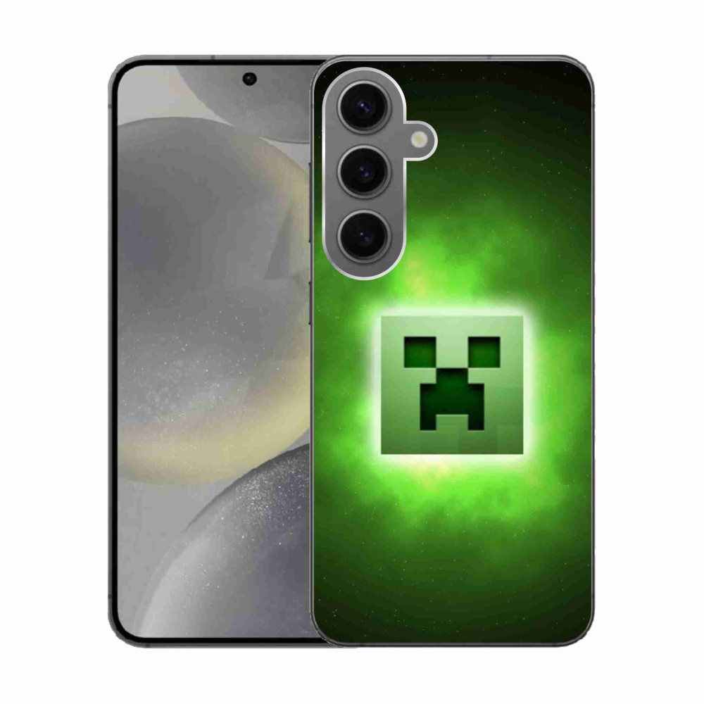 Gél borítás mmCase Samsung Galaxy S24 készülékhez - minecraft