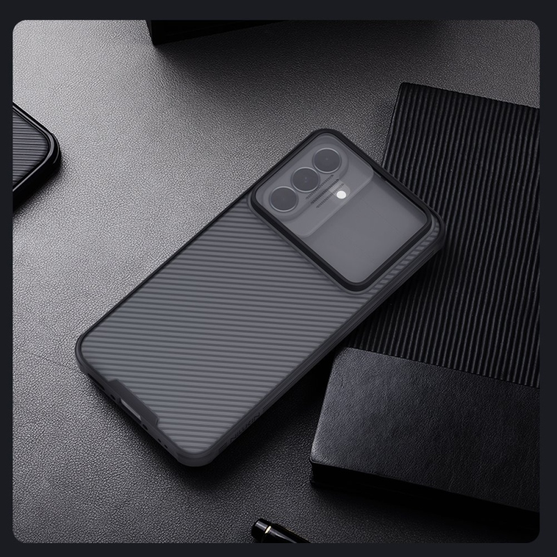 Nillkin CamShield PRO hátlap Samsung Galaxy A37 átlátszó fekete