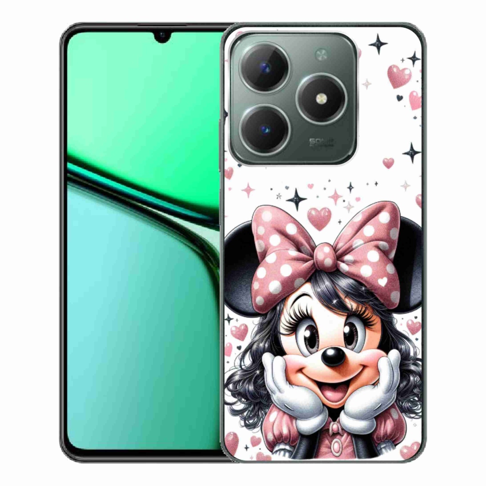 Zselés borítás mmCase a Realme C61 készülékhez - minnie