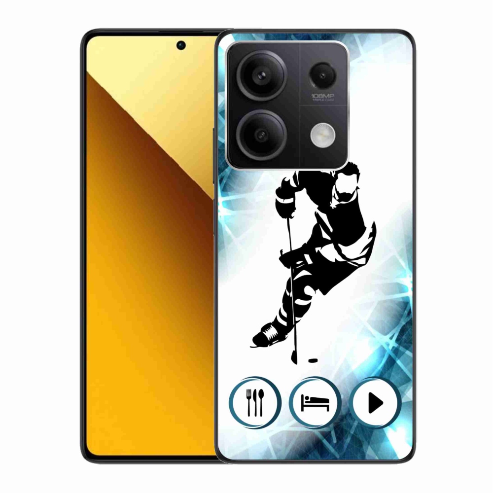 Gél borítás mmCase a Xiaomi Redmi Note 13 5G számára - hoki 1