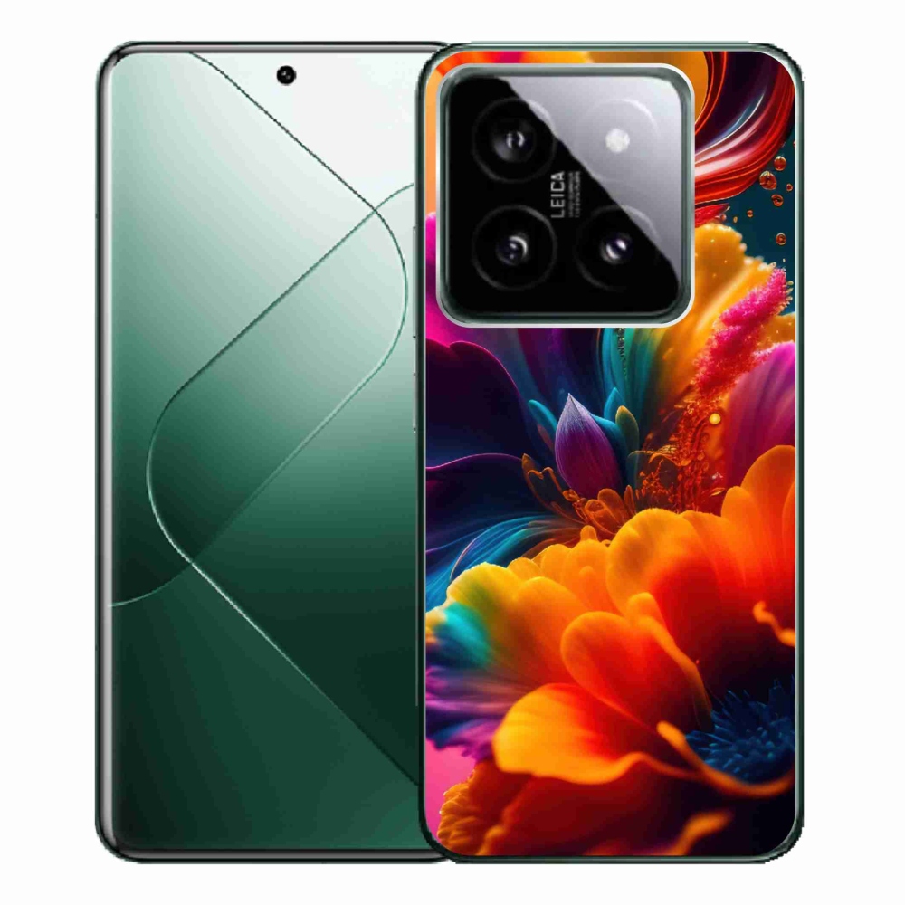 Gél borítás mmCase a Xiaomi 14 Pro számára - absztrakt motívum 2