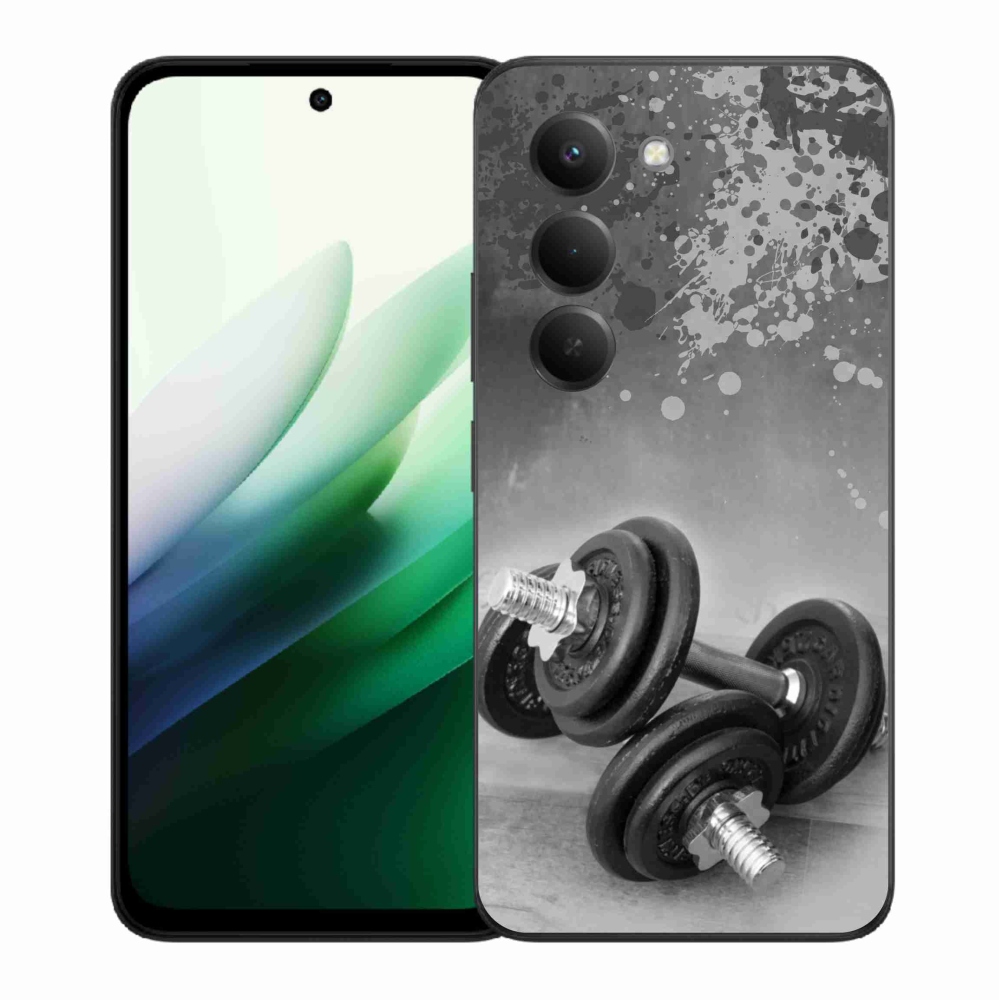 Gél borítás mmCase a Xiaomi Redmi 15 5G-hez - súlyzók 1