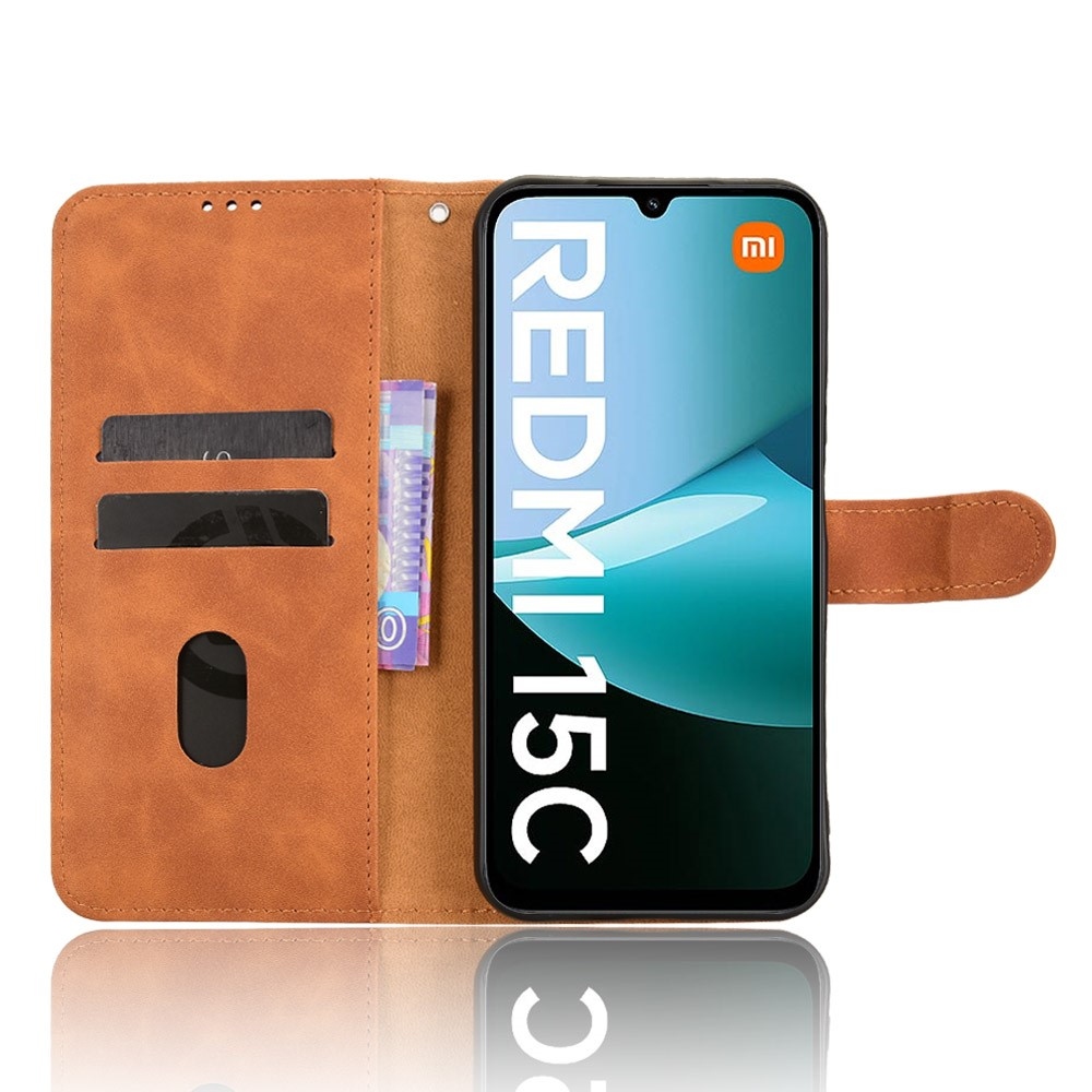 Feel book tok Xiaomi Redmi 15C 4G/5G (173mm) - barna