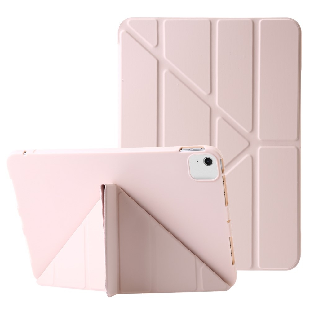 Origamis intelligens pozicionáló táblagép tok iPad Air 13 (2024)/(2025) - rózsaszín