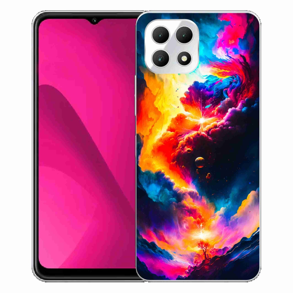 Zselés borítás mmCase a T-Mobile T Phone 2 készülékhez - absztrakt motívum