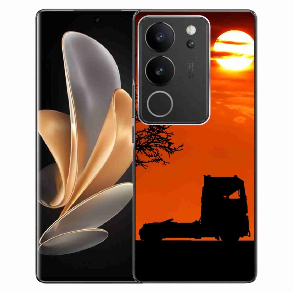 Gél borítás mmCase a Vivo V29 5G készülékhez - teherautó 3