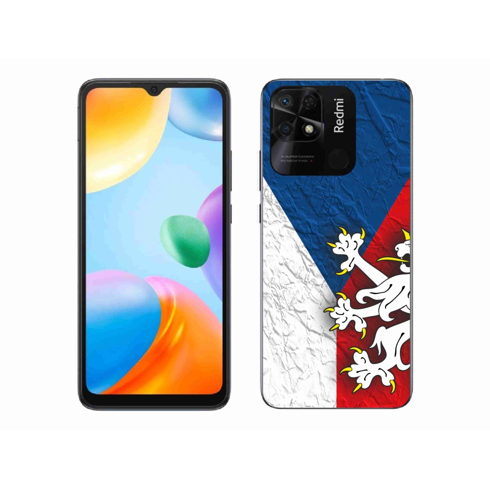 Gél borítás mmCase a Xiaomi Redmi 10C - cseh zászlóhoz 1