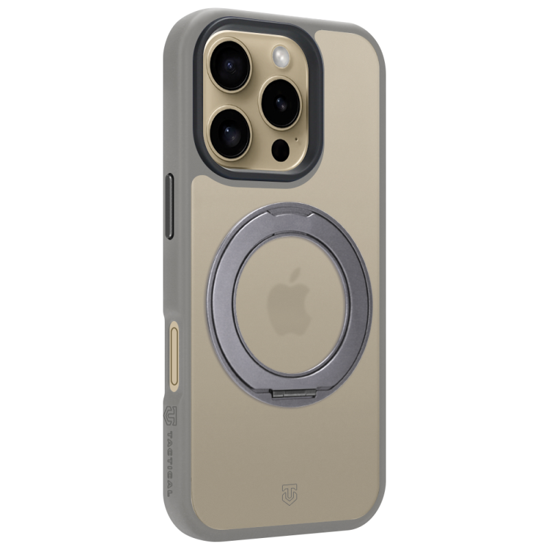 Tactical MagForce Hyperstand tok az Apple iPhone 16 Pro-hoz, világosszürke