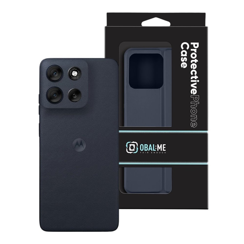 Csomag:ME SmoothTouch tok Motorola G56 sötétkékhez