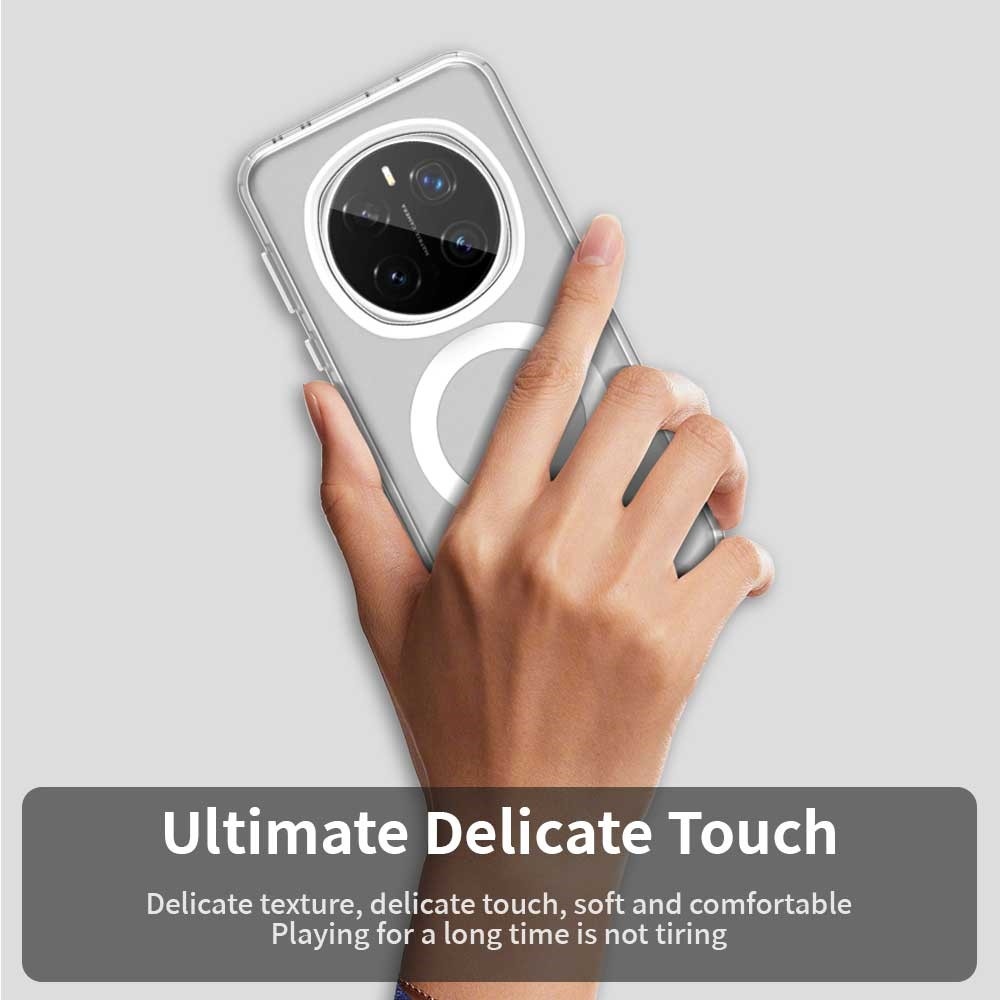 Candy zselés tok MagSafe-val a Honor Magic 7 Pro 5G számára - fehér