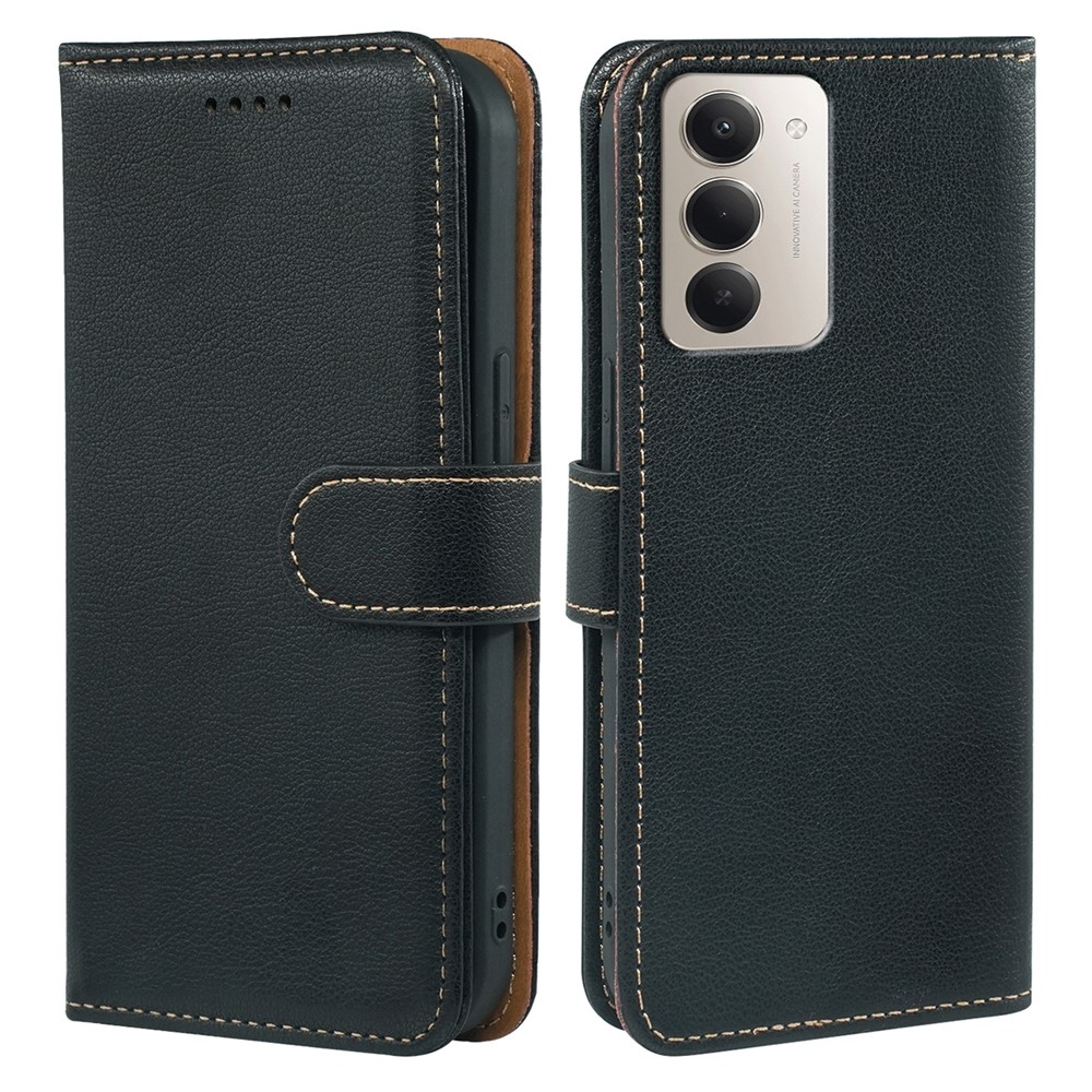 Csatos könyvtáska Xiaomi Redmi 15 5G - fekete