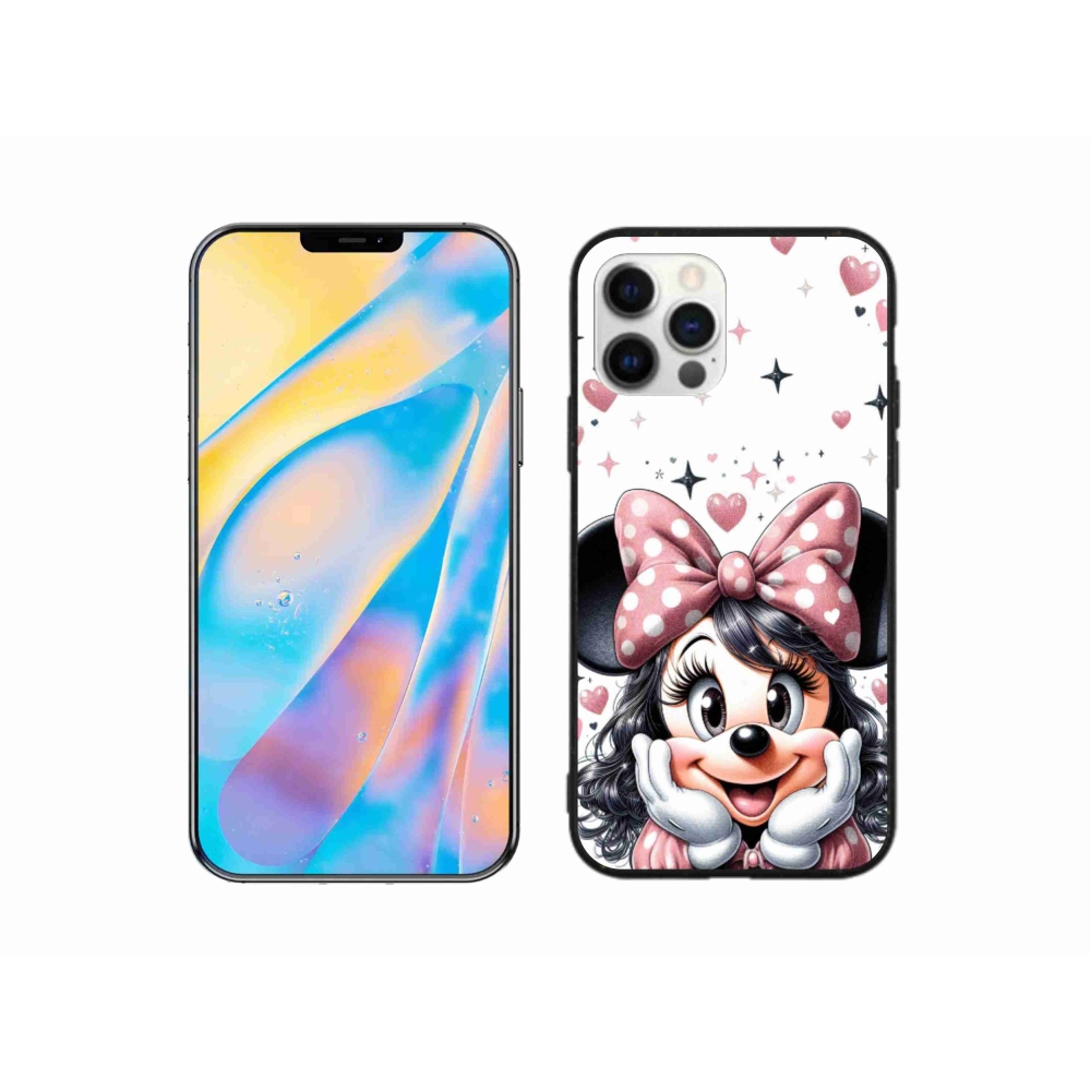 Zselés borítás mmCase iPhone 12 készülékhez - minnie