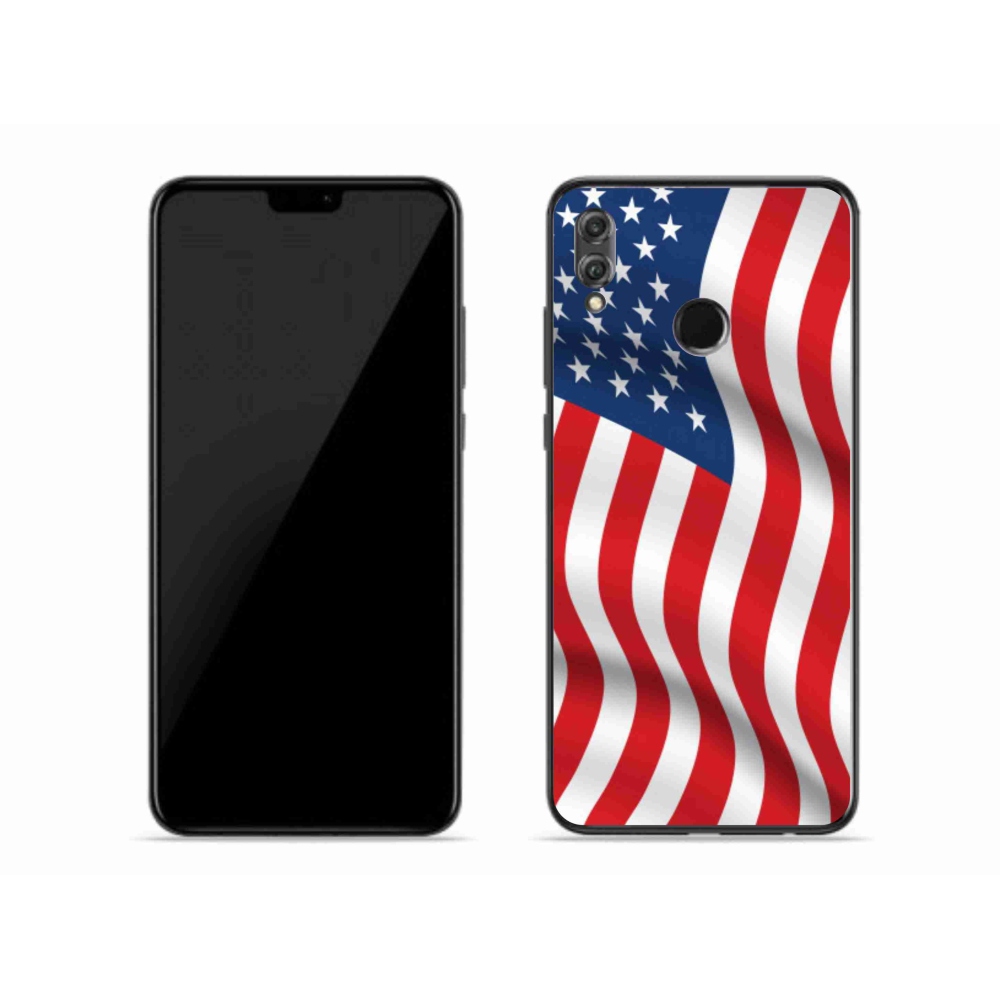 Zselés borítás mmCase a Honor 8X készülékhez - amerikai zászló