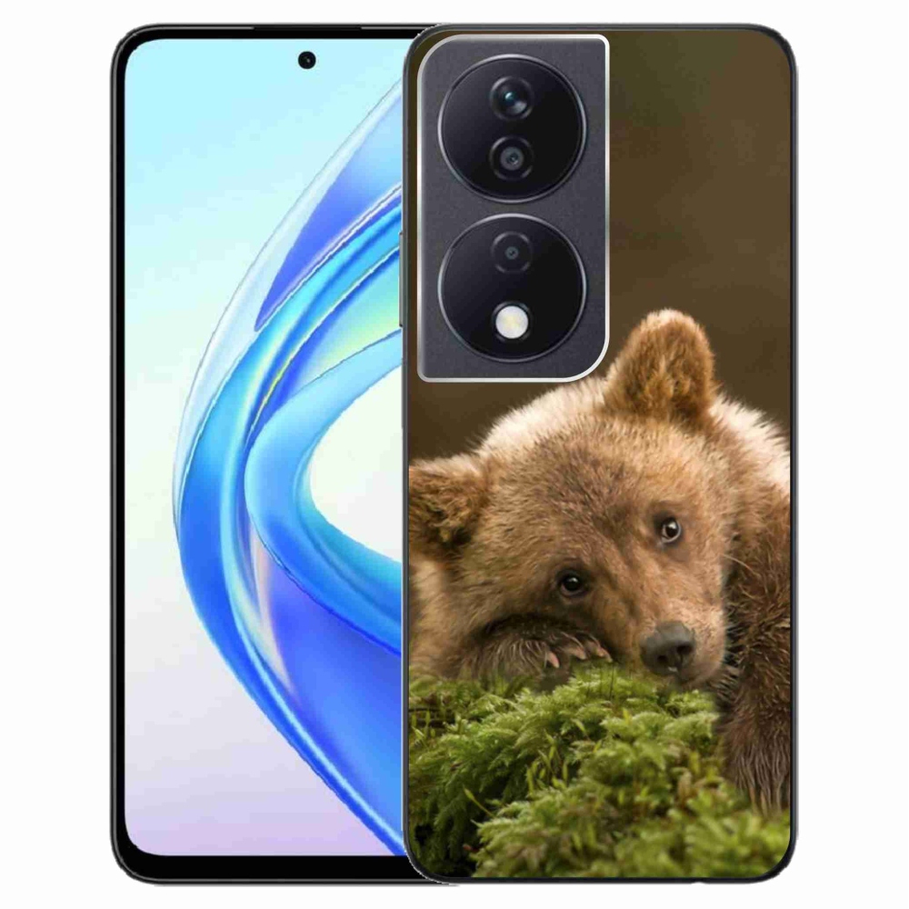 Zselés borítás mmCase a Honor X7b/Honor 90 Smart készülékhez - medve