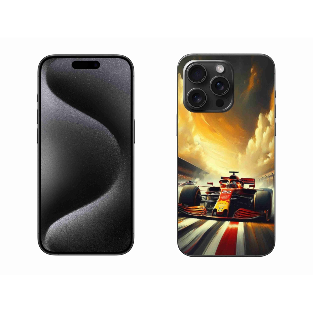 Gél védőburkolat mmCase iPhone 15 Pro Max készülékhez - Formula 2