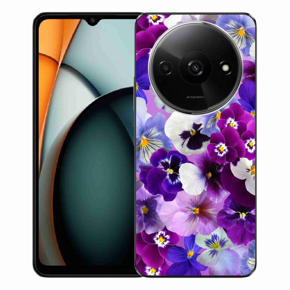 Gél borítás mmCase a Xiaomi Redmi A3-hoz - virágok 9