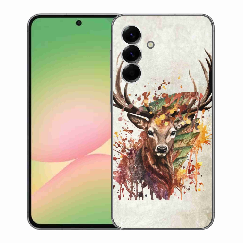 Gél védőhuzat mmCase Samsung Galaxy A56 5G - szarvas 1