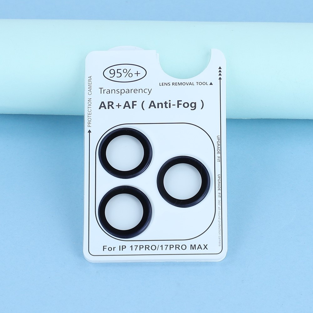 Ultra HD kamera lencseüveg iPhone 17 Pro/17 Pro Max készülékhez (különálló szemüveg) - sötétkék