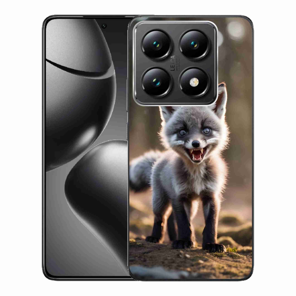 Gél borítás mmCase a Xiaomi 14T Pro számára - angry fox