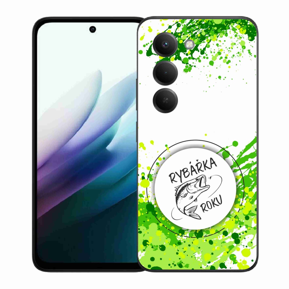 Gél borítás mmCase a Xiaomi Redmi 15 4G/5G (171mm) - az év halászának fehér háttere