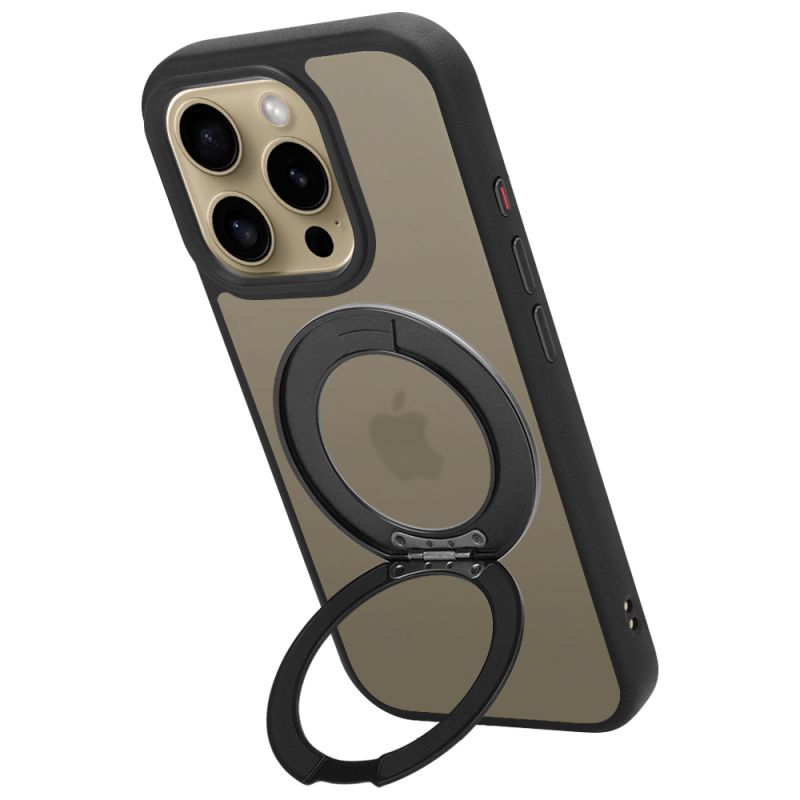 Tactical MagForce Hyperstand tok az Apple iPhone 16 Pro-hoz, Asphalt színben