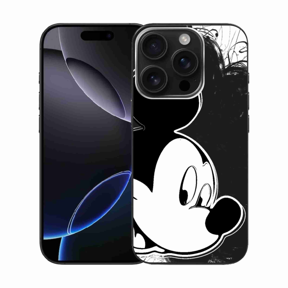 Zselés borítás mmCase iPhone 16 Pro készülékhez - mickey egér 1
