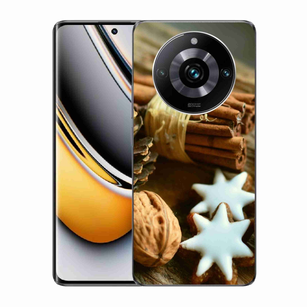 Gél borítás mmCase a Realme 11 Pro/11 Pro+ készülékhez - fahéj és mézeskalács