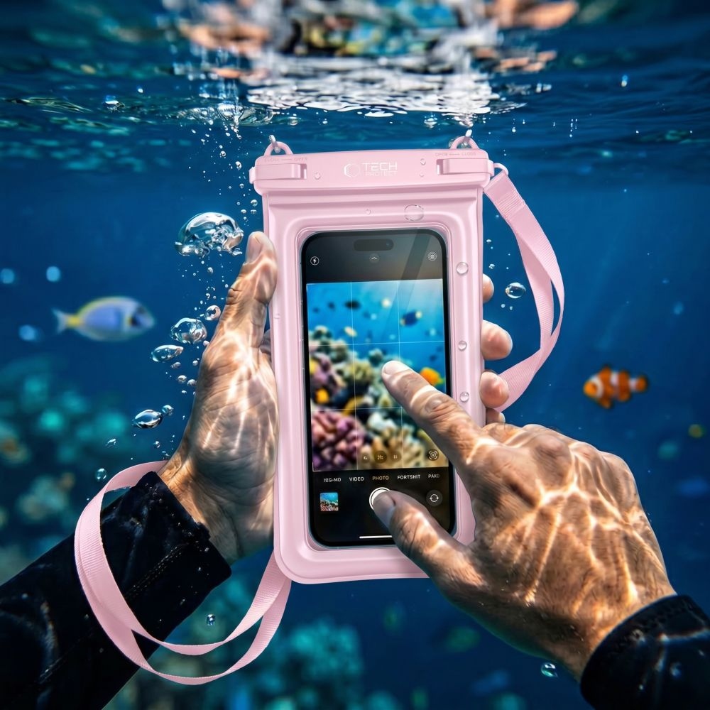 Tech-Protect UWC7 vízálló úszótok telefonokhoz akár 6,9