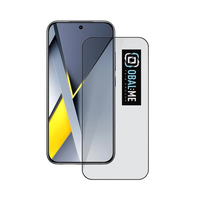 CSOMAG:ME 5D edzett üveg Xiaomi Poco F8 Pro Fekete