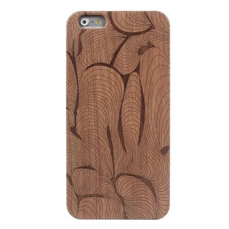 Misztikus műanyag tok fa hátlappal iPhone 6 és 6s készülékhez - minta