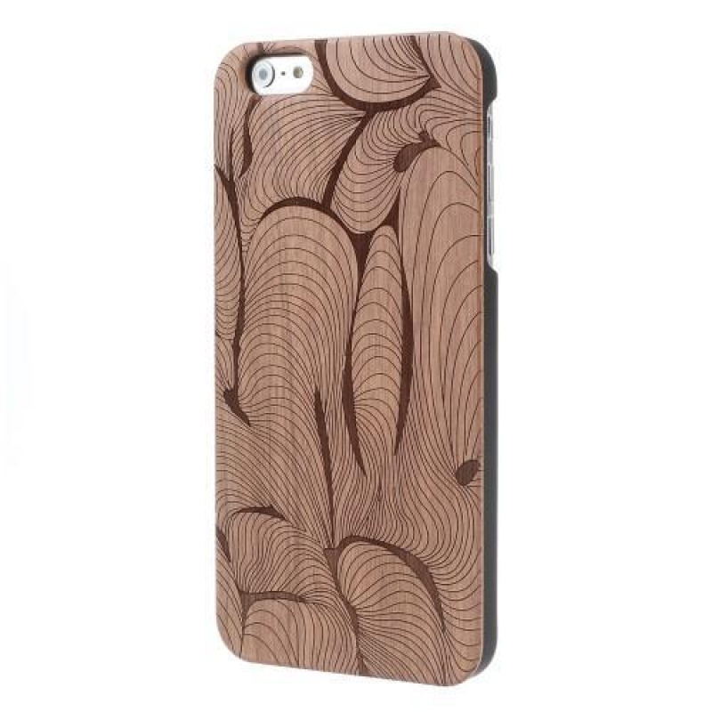 Misztikus műanyag tok fa hátlappal iPhone 6 és 6s készülékhez - minta