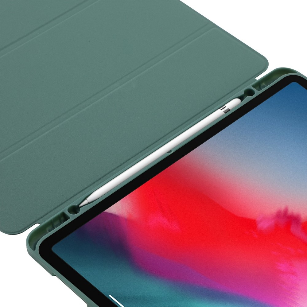 Intelligens állítható tok iPad Pro 11 (2020/21/22) - Sötétzöld