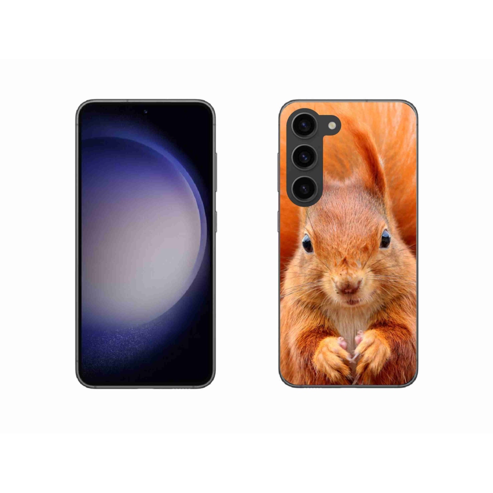 Zselés borítás mmCase Samsung Galaxy S23 5G - mókus